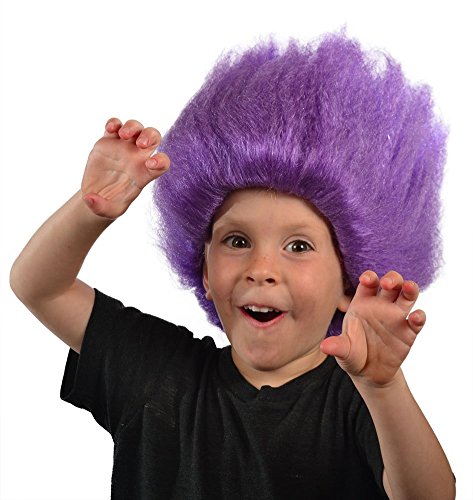 Evil Minion Wig - Purple