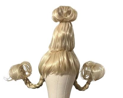 My Costume Wigs Women's Cindy Lou Who (Blonde) One Size fits all FREE Wig Cap