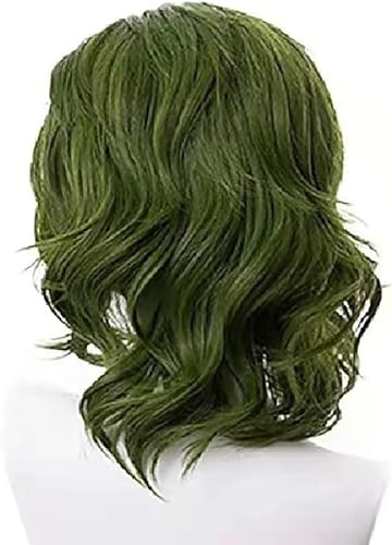 My Costume Wigs Clown Joker Fleck Mixed Green Curly/Wavy Hair Cos Anime Wig Men's Wig Daily/Party/Role Play Green
