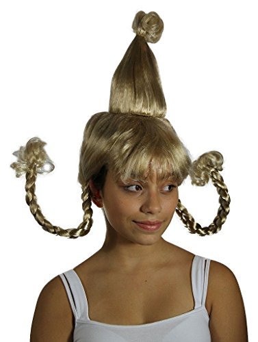 My Costume Wigs Women's Cindy Lou Who (Blonde) One Size fits all FREE Wig Cap