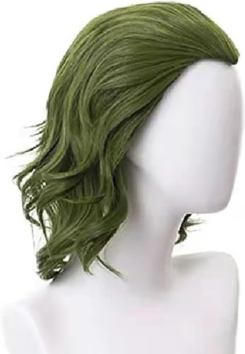 My Costume Wigs Clown Joker Fleck Mixed Green Curly/Wavy Hair Cos Anime Wig Men's Wig Daily/Party/Role Play Green