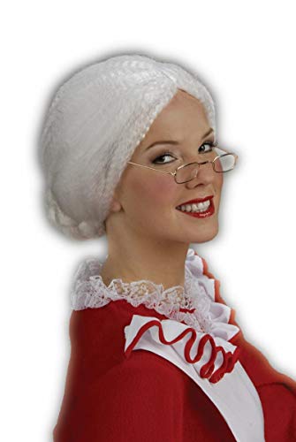 My Costume Wigs Women's Holiday Mrs. Santa Costume Wig