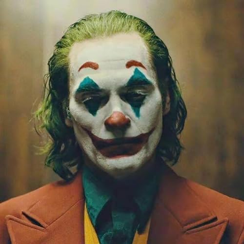 My Costume Wigs Clown Joker Fleck Mixed Green Curly/Wavy Hair Cos Anime Wig Men's Wig Daily/Party/Role Play Green